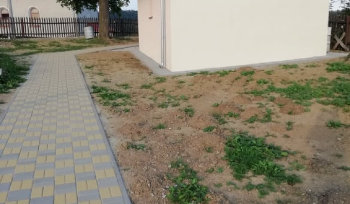 Realizácia prístupovej cesty a chodníkov na cintorín - rok 2019