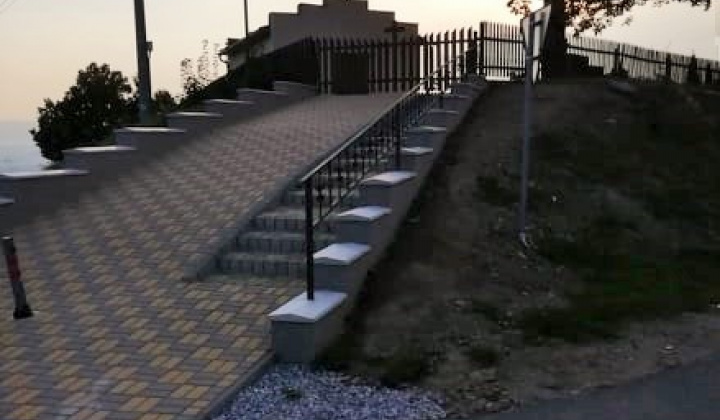Realizácia prístupovej cesty a chodníkov na cintorín - rok 2019