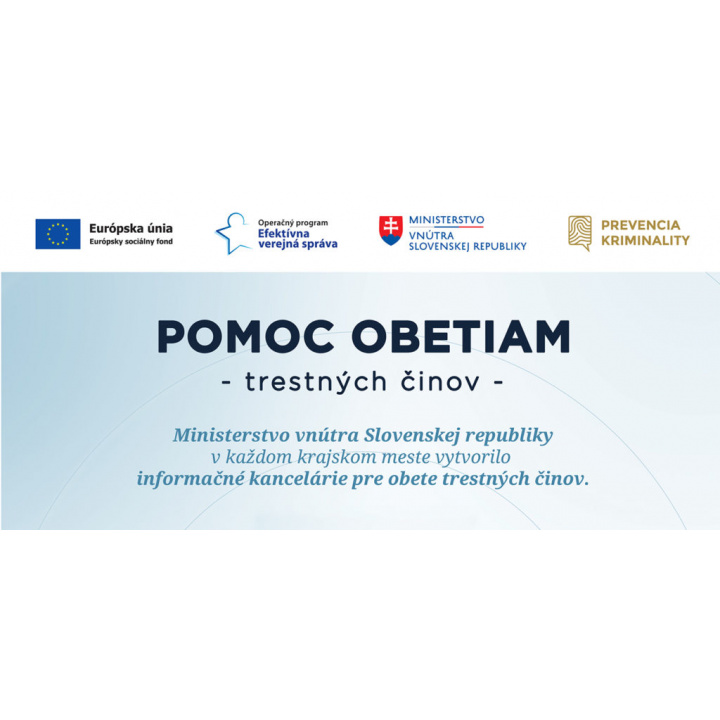 Informačná kancelária pre obete trestných činov v Poprade