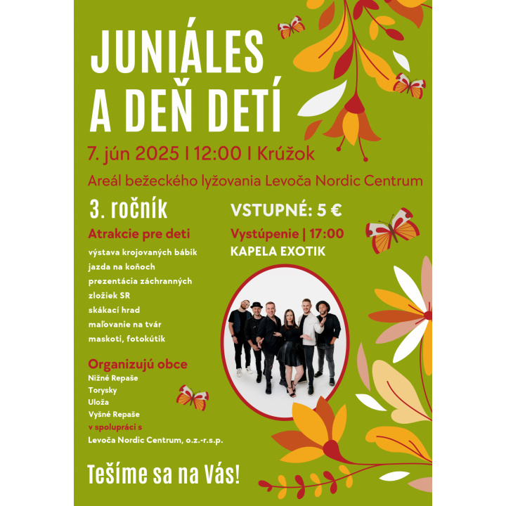 JUNIÁLES A DEŇ DETÍ 7. jún 2025