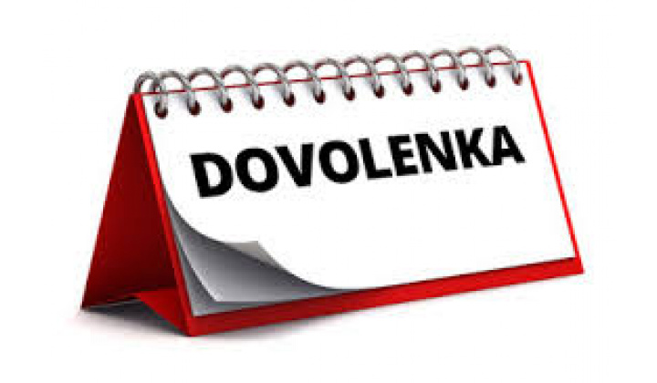OZNAM – čerpanie dovolenky