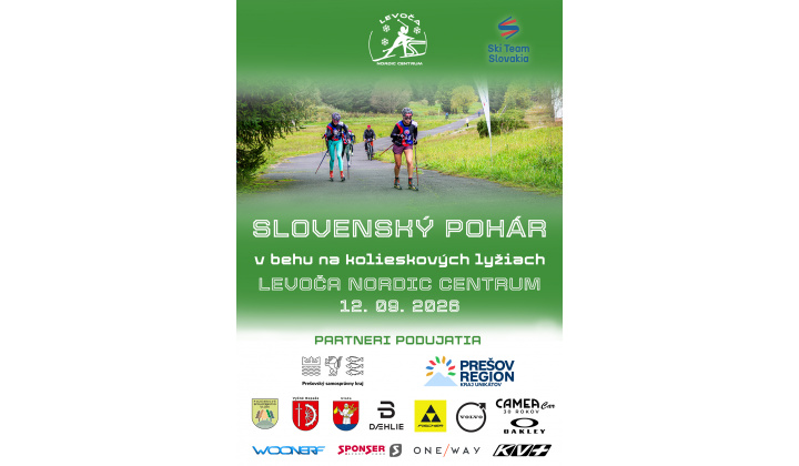 Oznámenie o konaní pretekov - Slovenský pohár v behu na kolieskových lyžiach 12.09.2026 - LEVOČA NORDIC CENTRUM